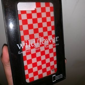 Wildflower Checkered Case